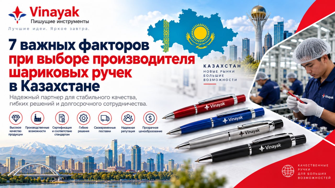 Сборка шариковых ручек